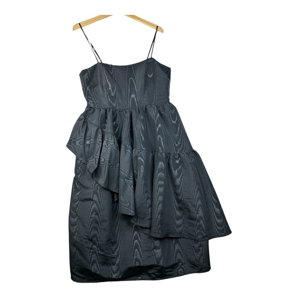 Kate Spade New York X Target Tiered Ruffled Mid Tank Dress size Large Black